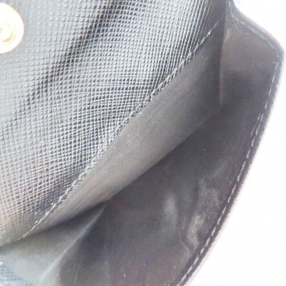 Auth Prada - Black Leather Bifold #79291P32B - Picture 4 of 7